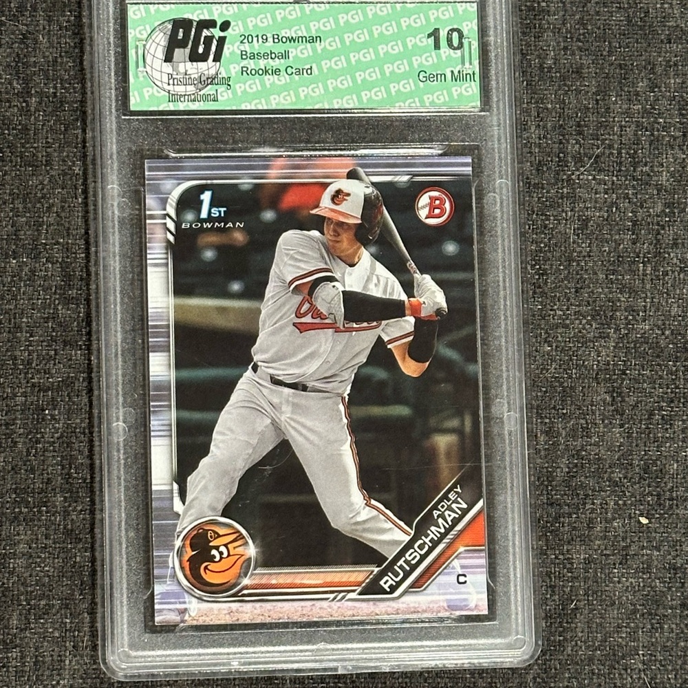 Adley Rutschman Topps Baseball 1st Bowman 2019
